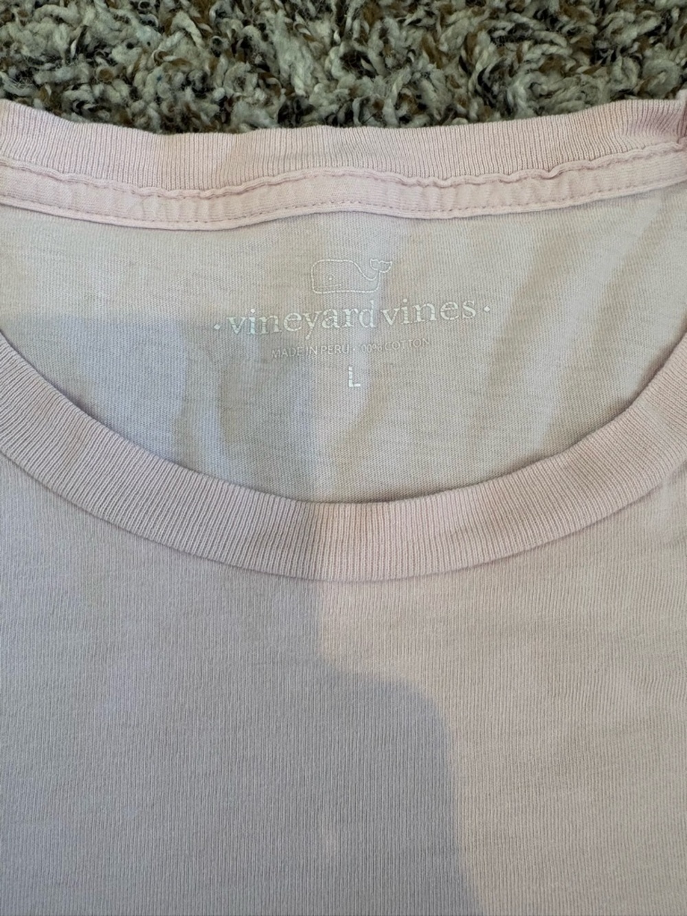 Vineyard Vines Men’s Pocket Tee -  Pink - Picture 6 of 11